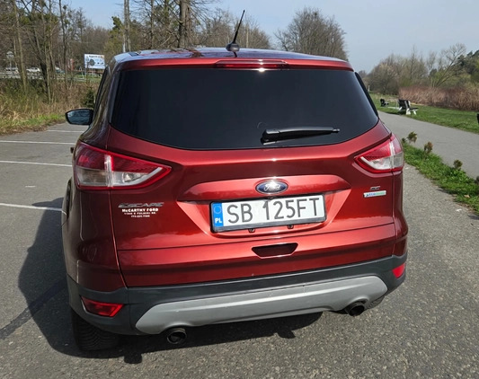 Ford Escape cena 39729 przebieg: 170440, rok produkcji 2014 z Skoczów małe 172